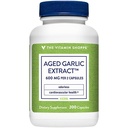Vitamin Shoppe Odorbess starší česnek extrakt - podporuje kardiovaskulární zdraví - 600 MG (200 Kapsle)