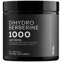 Dihydroberberine dodatek - Ultra vysoká potence 1,000mg Formule s GlucoVantage, 10: 1 Ceylon Skořice & 50: 1 Mléko Thistle - Third-Party Lab Tested