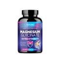 Glycinát hořečnatý 250mg - vysoce absorpční chelatovaný doplněk hořčíku - 100% čistý Glycinát hořečnatý - Stres, spánek, srdce a podpora svalového zdraví - Non- GMO, Vegan, gluten- free (60 tablet)