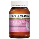 Blackmores Těhotenství a kojení Zlato 180 Caps Zdravotní dodatek Základní výživné látky pro matku a dítě, DHA Fish Oil
