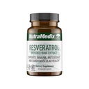 NutraMedix Resveratrol Kapsle - Biologicky dostupný doplněk antioxidantů z červeného vína Extract + Grape Skins - 200mg japonské Knotweed pro imunitní a kardiovaskulární podporu (60 Kapsle)