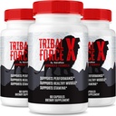 (3 Pack) Tribal Force X Kapsle, TribalForceXL Max Podpora výkonnosti pro muže, TribalForce X Všechny přírodní pilulky, TribalForce XXL Mužské Formule pro vydrží energie, TribalForce X Review (180 Kapsle)
