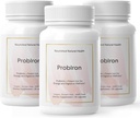 Nourshed Natural Health Probiron - Ženský Probiotický + Železný dodatek Podporované vitamínem C a mědí - Veganský vzorec pro energii a trávicí wellness - 90 Kapsle