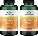 Swanson Brewer 's Yeast - B Komplexní vitaminová formule (500 mg, 500 tablet) (2 balení)