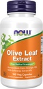 Nyní Potraviny doplňky, Olive Leaf Extract s Echinacea Extract 4%, Extra síla, Free Radical Scavenger *, 100 Veg Kapsle