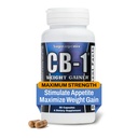 CB-1 Hmotnost Gainer Pills (90 Počet) 124; Hmotnost Gain Podpora žen a mužů 124; Klinicky testované Appetite Booster PHAR124; Mocný hmotnost Gainer
