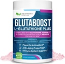 6970mg Glutathione prášek pro bělení kůže zvýšený o kolagen a vitamín C 124; Zjasňuje kůži a snižuje pigmentaci 124; Anti- Aging Formule PHAR124; Výkonný antioxidant PHAR124; Podporuje imunitní, Gut & jater zdraví