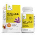 Terry Přirozeně Saffron Lift + Curcumin - Bylinný dodatek s Curcumin - Non- GMO Saffron & Brain Curcumin Kapsle - Koncentrace & Relaxation Supplement - 60 Kapsle