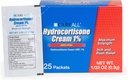 CareAll Hydrokortizon Cream 1% (25 Pack), 0, 9gr Foil Packet. Maximální síla Formulace, Anti- Itch Vyrážka kůže krém ulevuje svědění, ekzém, hmyzí bites, jed Ivy, a psoriáza