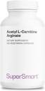 Supersmart - Acetyl L Carnitin Arginate 1000 mg / den - Aminokyseliny - Lidový dodatek mozku 124; Non- GMO & gluten zdarma - 120 Vegetariánské kapsle