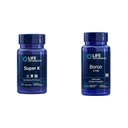 Life Extension Super K Vitamin K1, K2 MK-7, MK-4, Vitamin C, Bone / Heart Health, 3- Month Supply a Boron 3 Mg 100 Vegetariánské kapsle