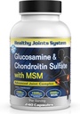 Advanced Mobility & Flexibility Support Formule s Glucosamine, Chondroitin & MSM - 240 Kapsle pro Active Lifestyles & Daily Wellness