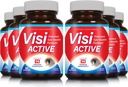 Doplněk pro podporu vize - Eye Health Formule s L- tartarátem, Resveratrol, Borůvkový extrakt, Vitamíny A, C, D & 11 Ingredience for Vision Support - 60 Kapsle / Lahvička - 6 Pack