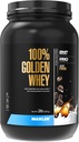 Maxler 100% Golden Syrovátkový protein - 23g proteinu per Serving - Premium syrovátkový protein prášek pro předpost cvičení - Fast- Absorbující syrovátkový koncentrát, izolát a hydrolyzátová směs - Cappuccino 2 LB