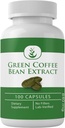 PURE Original INGREDIENTS Green Coffee Bean Extract, (100 kapslí) Vždy čisté, žádné přísady nebo plnidla, Laboratorní ověřené
