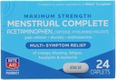 Rite Aid, Pharmacy Menstrual Multi Symptom Relief Caplet Maximální síla, 24 Počet