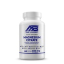MB Jeden magnesium- Citrát 500 mg - Vysoce absorpční vzorec pro svalovou, nervovou, spánkovou a kostní podporu - Vegan, non-GMO - Digestivní a srdeční zdraví - 60 kaps - 60 denní zásobování