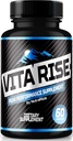 Vita Rise pilulky pro muže, Oficiální Vita Rise Peak Performance Dodatek, Všechny přírodní mužské kapsle pro celkové zdraví a wellness podporu, Vita Rise Pro tablety, VitaRise (60 Kapsle)