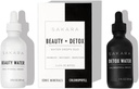Sakara Beauty Water + Detox Water Drops, 60 Servings - Stopy Minerální Drops & Chlorofyl Tekuté Drops, Tekutý hořčík, Chlorid, Sodík, Draslík, Boron doplňky, Tekutý Chlorofyl Drops