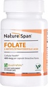 Active 6S- 5-methyltetrahydrofolic acid- 400 mcg, Promote Protein Production, red Blood Cell Production and Prevent fetal malformations, 30 Caps