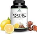 Optimální zdravotní systémy Opti- Adrenal 124; Adrenal Obnovit dodatek 124; Adrenal Powder, Glandulars, Rhoddiola Root & 10 + Key Nutrients Applic124; 90 Kapsle...