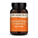 Dr. Mercola Liposomální vitamín C - Mozek, srdce, oko & imunitní podpora - Poskytuje 1000 mg biologicky dostupného vitaminu C - Non- GMO, gluten- Free & Soy- 60 Kapsle (30 Služeb)