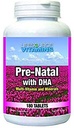 LifeSource Vitamíny Pre- Natal Multi- Vitamíny a minerály s DHA - máma a dítě zdraví - 180 Tablety