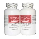 Ekologické receptury vitamin C z Tapioka pro citlivá Stomachs Pohodlné 2- Pack