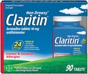 Claritin Indoor & Outdoor Alergics Relief, 90- Tablety