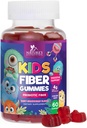 Fiber Gummies for Kids, Daily 4g Gummy Fiber Supplement, Prebiotická stravitelná podpora zdraví - Příroda rostlin na bázi rozpustného vlákna, podporuje Regularitu a stravení pro děti Non- GMO - 60 Gummies