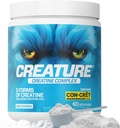 CreATURE ® Creatine Complex - Creatin Monohydrát prášek s 5 typy Creatine včetně con- Crēt ® Creatine HCL, podporuje svalovou hmotu, sílu, vytrvalost, zdraví mozku, bez příchutí, 300g 60 Služeb