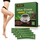 Premium Green Coffee Bean Extract Powder - Gluten- Free Green Coffee Bean Extract doplňky s 10 Přirozených zdravotních směsí, Instant Coffee, 180g (18 Sachets)