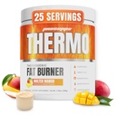 PROFUPS termogenní spalovač tuků prášek, roztavený Mango - Váha Ztráta & Metabolismus Booster Pre Workout Dodatek pro ženy a muže - Podporuje kontrolu appetit a zvyšuje energii - gluten- zdarma - 25 Služeb