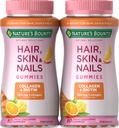 Přírodní Bounty Biotin a kolagen, Citrus- ochucené gumy, 80 Ct (2 balení)