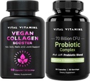 Vitální vitamíny Vegan Collagen Booster + Probiotický komplex