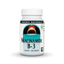 Zdroj Naturals Niacinamid B-3, 100 mg dodatek stravy - 250 tablet