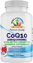 CoQ10 (Ubichinon) - 30 Kapsle - Ultra lepší absorpční vzorec - Podpora energie a stamina - Veganské a vegetariánské Friendly - Bez umělých přísad