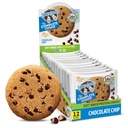 Lenny & Larry 's The Complete Cookie, Chocolate Chip, Soft Baked, 16g Plant Protein, Vegan, Non-GMO, 4 Ounce Cookie (balení po 12)