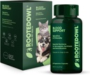 Zakořeněná Owl Blood Support - Imunita, Zotavení a Železný dodatek pro psy a kočky - Anemie Podpora s Spirulina a Chlorella - 60 / ct Veganské kapsle