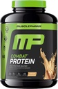 Muscle Pharm Combat Protein Powder, Horchata Flavor, Fuels Muscles for Productive Workouts, 5 Protein Zdroje včetně syrovátkového proteinu izolát & vaječný albumin, gluten zdarma, 4 LB, 52 Služeb