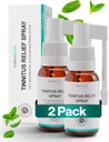Medilisk Tinnitus Relief Spray - Podporuje Tinnitus Relief pro vyzvánění uší - Bylinné produkty pro péči o uši - Tinnitus léčby Prevence - Non- steroidní & hypoalergenní - 1 Fl Oz Pack of 2