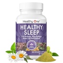 Zdravý spánek - 10 REM Indukční ingredience - Podporuje všechna stádia hlubokého odpočinku - Nelze spát - Neklid - Melatonin - Valerian - Heřmánek - Theanin - GABA - Chmel - Lemon Balm - 120 Počet