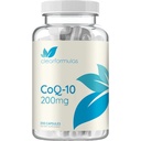 Clear Informatis Quick Absorpce CoQ10 200mg - Koenzym Q10 Potenciální antioxidant pro srdeční energii a podporu stárnutí - Vysoká stabilita CoQ10 Ubiquinon Kapsle - Vyrobeno v cGMP US Lab