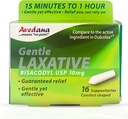Bisacodyl Laxative Suppository CLAS124; USP 10mg pro rychlé, jemné zácpy Relief CLAS124; Comfort- Shaped, Balení 16 Suppositories