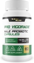 Probiotická vigorade - Pro Vigorade mužské probiotické kapsle - Mužské zdravotní podpora Probiotická formule - Gut Support - Přírodní imunitní podpora - 40 miliard CFU Premium Health Supporting Probiotics