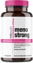 Menopauza Doplňky pro ženy - Meno Silný Perimenopauza Dodatek pro noční pocení Relief, Nespavost, Mood Swings, Natural Hormon Balance, Stres, Hot Flashes Menopause Relief - 60 Kapsle