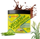 Vegan Plant Protein Powder Pea, Brown Rice Protein 250 gram (7 Serving) Serving Quantity- 36 G 27 G Protein Per Serving, Glutamine -4.35gm BCAA- 3.53GM