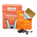 MeltinStrips ™ Energy Strips with 40mg Caffeine, 20mg Ashwagandha & Vitamin B12 Amend124; Instant Energy & Focus without Jitters or Crash Amend124; Works Faster Than Coffee Affee 124; Mocha Flavor - 30 Strips