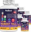 NuBest Tall Kids - Taddlers Vitamíny a Dětské Vitamíny pro věk 2 až 9 let - Podpora síly kostí, celkové zdraví a imunita - Zvířecí tvary - 540 Žvýkací tablety Berry