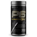 Cellucor P6 Ultimate GH Test Booster pro muže, Podpora růstového hormonu pilulky pro syntézu bílkovin a tuků metabolismus, 180 Kapsle